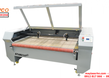 Máy cắt khắc laser giường
